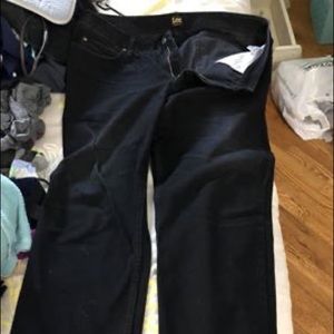Black Lee Brand Jeans